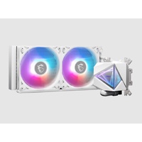 MSI MAG CORELIQUID I240 White Liquid CPU Cooler, LGA 1150 1151 1155 1156 1200 1700 Next gen AM5 AM4 3y warranty