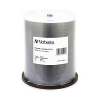 Verbatim CD-R 700MB 100Pk White Wide Thermal 52x - 95254