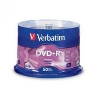 Verbatim DVDR 4.7GB 50Pk Spindle 16x
