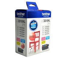 Brother LC-3319XL  Colour Value Pack 1X Cyan 1X Magenta 1X Yellow-MFC-J5330DW/J5730DW/J6530DW/J6730DW/J6930DW - up to 3000 P