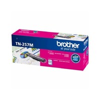 Brother TN-257M Magenta High Yield Toner Cartridge to Suit -  HL-3230CDW 3270CDW DCP-L3015CDW MFC-L3745CDW L3750CDW L3770CDW (2300 Pages)
