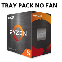 (Clamshell Or Installed On MBs) AMD Ryzen 5 3600 'TRAY', 6 Core AM4 CPU, 3.6GHz 4MB 65W No Fan Clamshell or Ship Install On MB 1YW (AMDCPU) (TRAY-P)