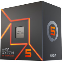 AMD Ryzen 5 7600 6 Cores   12 Threads 65 watts Max Freq 5.2Ghz 38MB Cache Wraith Stealth Cooler  Radeon Graphics