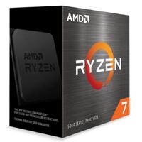 AMD Ryzen 7 5800X Zen 3 CPU 8C/16T TDP 105W Boost Up To 4.7GHz Base 3.8GHz Total Cache 36MB No Cooler (AMDCPU) (RYZEN5000)(AMD