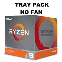 (Clamshell Or Installed On MB) AMD Ryzen 9 3950X TRAY 16 Cores AM4 CPU, 32 Threads, 3.5GHz No Fan (AMDCPU)