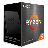 AMD Ryzen 9 5900X Zen 3 CPU 12C 24T TDP 105W Boost Up to 4.8GHz Base 3.7GHz Total Cache 70MB No Cooler (RYZEN5000)(AMDCPU)