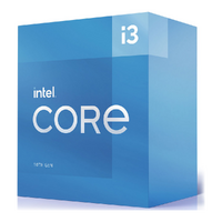 Intel i3-10105 CPU 3.7GHz (4.4GHz Turbo) LGA1200 10th Gen 4-Cores 8-Threads 6MB 65W UHD Graphic 630 3yrs Comet Lake Refresh