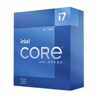 Intel i7 12700KF CPU 3.6GHz (5.0GHz Turbo) 12th Gen LGA1700 12-Cores 20-Threads 25MB 125W Graphic Card Required Unlocked Retail Box Alder Lake no Fan