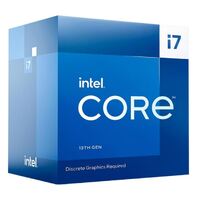 Intel i7 13700F CPU 4.1GHz (5.2GHz Turbo) 13th Gen LGA1700 16-Cores 24-Threads 30MB 65W Graphic Card Required Retail Raptor Lake with Fan