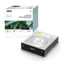 ASUS DRW-24D5MT Extreme Internal 24X DVD Writing Speed With M-Disc Support, E-Green Power Saving Technology (IN RETAIL COLOUR BOX)