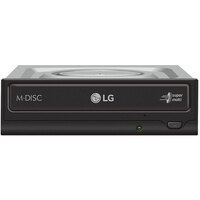 LG GH24NSD1 24x SATA Internal DVD - M-DISC Support Silent Play Jamless Play Cyberlink Power 2 Go. OEM Bulk Packaging