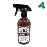 HotTorque E85 Hand  Surface Sanitiser 500ml 80pct Ethanol 100pct Australian Made WHO  TGA Standard Natural Ingredients Tea Tree  Peppermint Oil