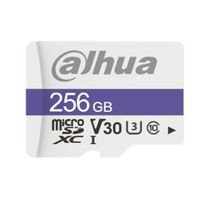 Dahua C100 256GB microSD 95MB s 38MB s 80TBW C10 U1 V10 UHS-I -25  degreeC to 85  degreeC Temperature Resistant Waterproof Anti-magnetic Anti X-ray 7y