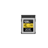 Lexar Professional Cfexpress Type B gold series 128GB  CFexpress Type B 1750MB s read, 1500MB s write,minimum sustained write speeds of 1300MB s1