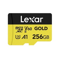 Lexar  FMLSD-GOLD-256GB up to 280MB s read, up to 180MB s write 10, A1, V60, FULL-HD  4K Video