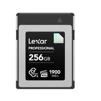 Lexar CFexpress Type B Diamond  Series 256GB  CFexpress Type B card Diamond 1900MB s read, up to 1700MB s write, VPG400, 8K RAW
