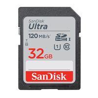 SanDisk Ultra 32GB SDHC SDXC UHS-I Memory Card 120MB s Full HD Class 10 Speed Shock Proof Temperature Proof Water Proof X-ray Proof Digital Camera