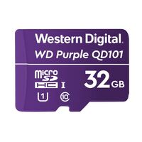 Western Digital WD Purple 32GB MicroSDXC Card 24 7 -25 degreeC to 85 degreeC Weather  Humidity Resistant Surveillance IP Camera DVR NVR Dash Cams Dron