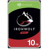 Seagate IronWolf ST10000VN000 10TB 7200 RPM 256MB Cache SATA 6.0Gb s 3.5 inch Hard Drives Bare Drive