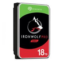 Seagate ST18000NT001 18TB IronWolf Pro 3.5 inch SATA NAS Hard Drive Manufacturer Warranty: 5 Years Limited Warranty