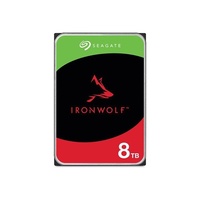 Seagate 8TB 3.5 ft IronWolf, SATA 6.0Gb s, NAS 24x7, CMR, max. STR OD 202MB s, 5400 RPM, 256MB Cache, HDD, 3Years Warranty (ST8000VN002)