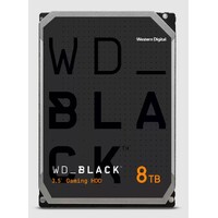 Western Digital WD Black 8TB 3.5 ft HDD SATA 6gb s 7200RPM 256MB Cache CMR Tech for Hi-Res Video Games 5yrs Wty ~WD8002FZBX