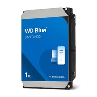 Western Digital WD Blue 1TB 3.5 ft HDD SATA 6Gb s 5400RPM 64MB Cache CMR Tech 2yrs Wty