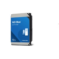 Western Digital WD Blue PC Desktop Hard Drive - 10TB, 3.5 ft, SATA, up to 260MB s, 7200 RPM, CMR, 512MB, 2Y Warranty