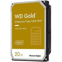 Western Digital 20TB WD Gold Enterprise Class SATA Internal Hard Drive HDD - 7200 RPM SATA 6 Gb s 512 MB Cache 3.5 inch- 5 Years Limited Warranty