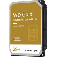 Western Digital 22TB WD Gold Enterprise Class SATA Internal Hard Drive HDD - 7200 RPM SATA 6 Gb s 512 MB Cache 3.5 inch- 5 Years Limited Warranty