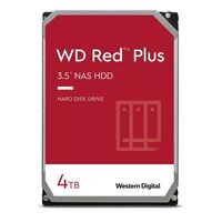 Western Digital WD Red Plus 4TB 3.5 inch NAS HDD SATA III NAS Hard Drive 5400 RPM 256MB Cache 180MB S 1mil Hours MTBF 180TB Year (WD40EFPX)