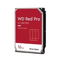Western Digital WD Red Pro 16TB 3.5 inch NAS HDD SATA3 7200RPM 512MB Cache 24x7 300TBW ~24-bays NASware 3.0 CMR Tech 5yrs wty