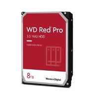 Western Digital WD Red Pro 8TB 3.5 inch NAS HDD SATA3 7200RPM 256MB Cache 24x7 300TBW ~24-bays NASware 3.0 CMR Tech 5yrs wty