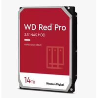 Western Digital WD Red Plus 14TB 3.5 inch NAS HDD SATA3 7200RPM 512MB Cache 24x7 180TBW ~8-bays NASware 3.0 CMR Tech 3yrs wty ~WD142KFGX