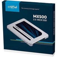 Crucial MX500 1TB 2.5 inch SATA SSD - 560 510 MB s 90 95K IOPS 360TBW AES 256bit Encryption Acronis True Image Cloning 5yr ~MZ-77E1T0BW