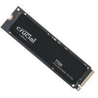 Crucial T705 2TB Gen5 NVMe SSD - 14500 12700 MB s R W 1200TBW 1.5M IOPs 1.5M hrs MTTF with DirectStorage for Intel 14th Gen  AMD Ryzen 7000