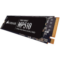 Corsair Force MP510 480GB NVMe PCIe SSD M.2 3480/2000 MB/s 490/120K IOPS 360TBW 1.8M hrs MTBF AES 256-bit Encryption 5yrs