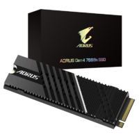 Gigabyte AORUS Gen4 7000s 1TB M.2 SSD, NVMe 1.4, 2280, 7000/5500 MB/s Seq. Read/Write, 700TBW, 5 Years Warranty