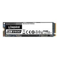  Kingston KC2500 2TB M.2 NVMe PCle SSD 3D NAND 3500 2900MB s 375K 300K IOPS 1.2PBW XTS-AES 256 bit Encryption 2M hrs MTBF 5yr wty