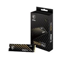 MSI SPATIUM M461 PCIe 4.0 NVMe M.2 1TB Internal SSD PCIe Gen4 NVMe (SPATIUM M461 PCIe 4.0 NVMe M.2 1TB), 5 Year Warranty