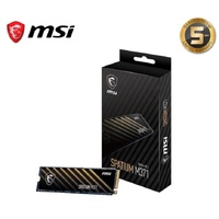 MSI SPATIUM M371 NVMe M.2 500GB, PHISON E13T, 3D NAND, M.2 2280, 2200 MB s Read, 1150 MB s Write, PCI-E 3.0, 110 TBW, 5 Year Warranty