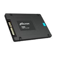 Micron 7400 Pro 960GB Gen4 NVMe Enterprise SSD U.3 (7mm) Non-SED 6500/1000 MB/s R/W 240K/60K IOPS 6700TBW 1DWPD 2M hrs MTTF Server Data Centre 5yrs