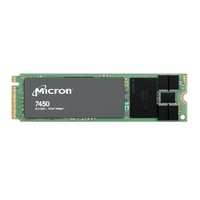Micron 7450 Pro 480GB Gen4 NVMe Enterprise SSD 2280 M.2 5000 700 MB s R W 280K 40K IOPS 800TBW 1DWPD 2M hrs MTTF Server Data Centre 5yrs