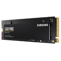 Samsung 980 1TB NVMe SSD 3500MB s 3000MB s R W 500K 480K IOPS 600TBW 1.5M Hrs MTBF AES 256-bit Encryption M.2 2280 PCIe 3.0 Gen3 5yrs Wty
