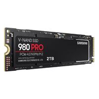 Samsung 980 Pro 2TB Gen4 NVMe SSD 7000MB s 5100MB s R W 1000K 1000K IOPS 1200TBW 1.5M Hrs MTBF for PS5 5yrs Wty
