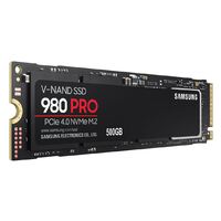 Samsung 980 Pro 500GB Gen4 NVMe SSD - 6900MB s 5000MB s R W 1000K 1000K IOPS 300TBW 1.5M Hrs MTBF for PS5 5yrs Wty