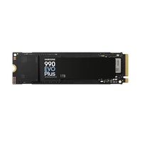 Samsung 990 EVO Plus 1TB PCIe Gen5 NVMe SSD 7150MB s 6300MB s R W 850K 1350K IOPS 600TBW 1.5M hrs V-NAND TLC AES 256-bit Encryption 5yr wty