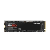 Samsung 990 Pro 1TB Gen4 NVMe SSD 7450MB s 6900MB s R W 1550K 1200K IOPS 600TBW 1.5M Hrs MTBF for PS5 5yrs Wty