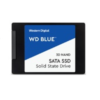 Western Digital WD Blue 1TB 2.5 inch SATA SSD 560R 530W MB s 95K 84K IOPS 400TBW 1.75M hrs MTBF 3D NAND 7mm 5yrs Wty