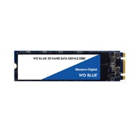 Western Digital WD Blue 500GB M.2 SATA SSD 560R 530W MB s 95K 84K IOPS 200TBW 1.75M hrs MTTF 3D NAND 7mm 5yrs Wty
